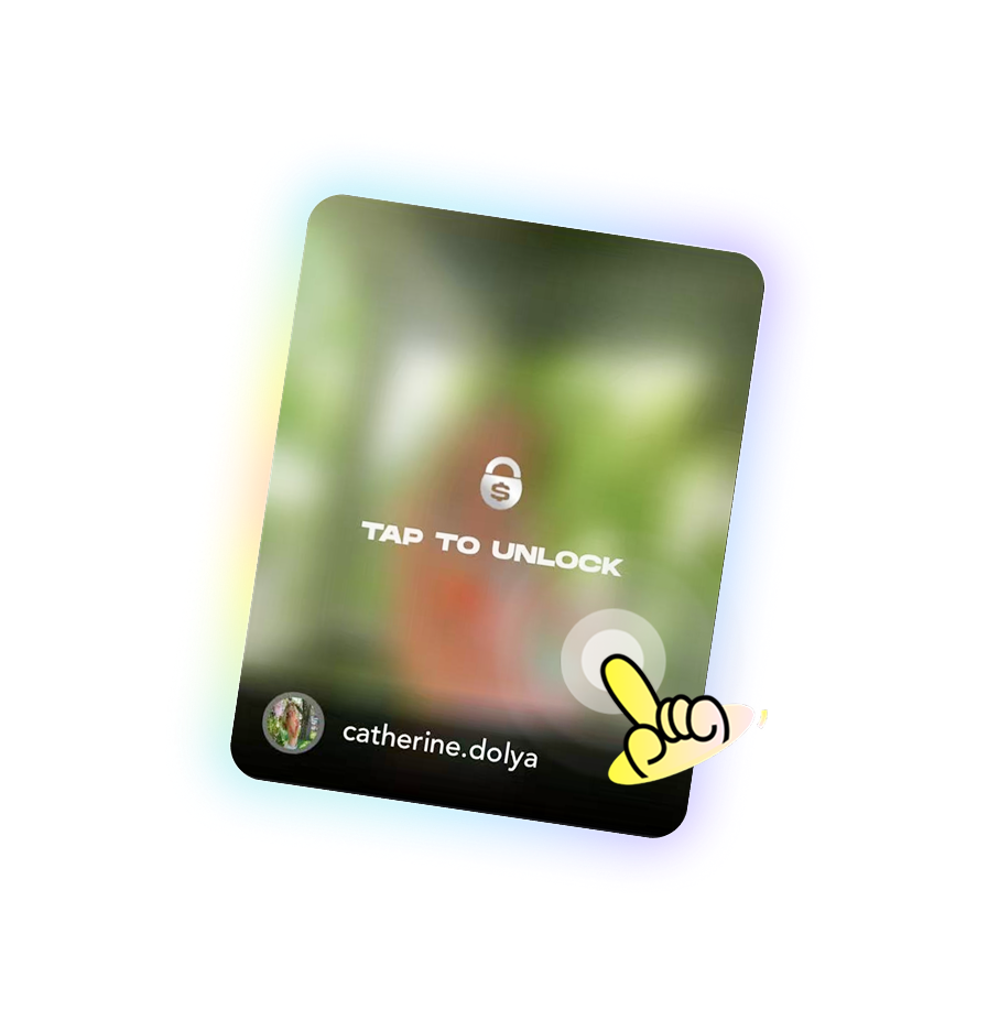 Tap to unlock - open download